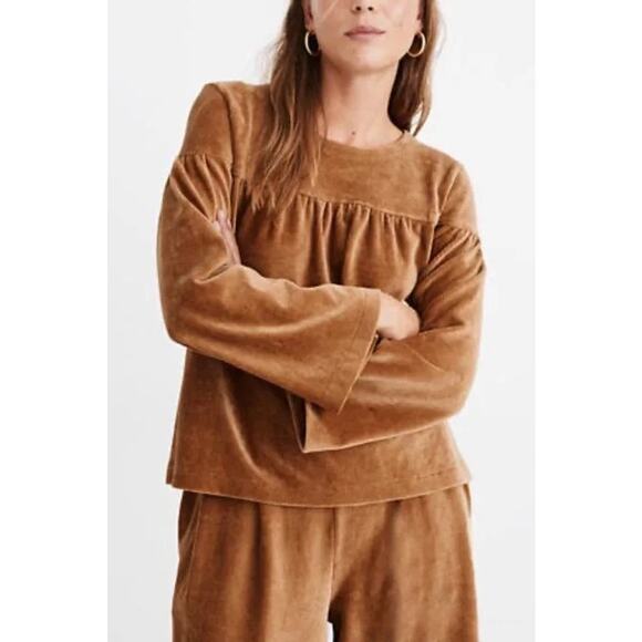 Madewell Texture & Thread Corduroy Swing Top - Picture 2 of 6